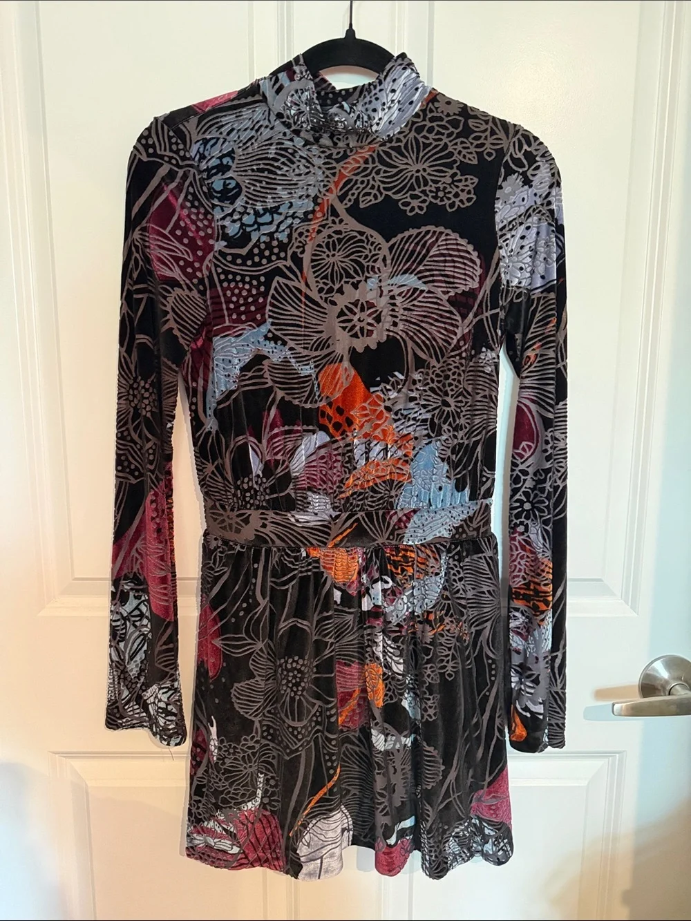 Free People Christine Velvet Fit And Flare Dress 💕